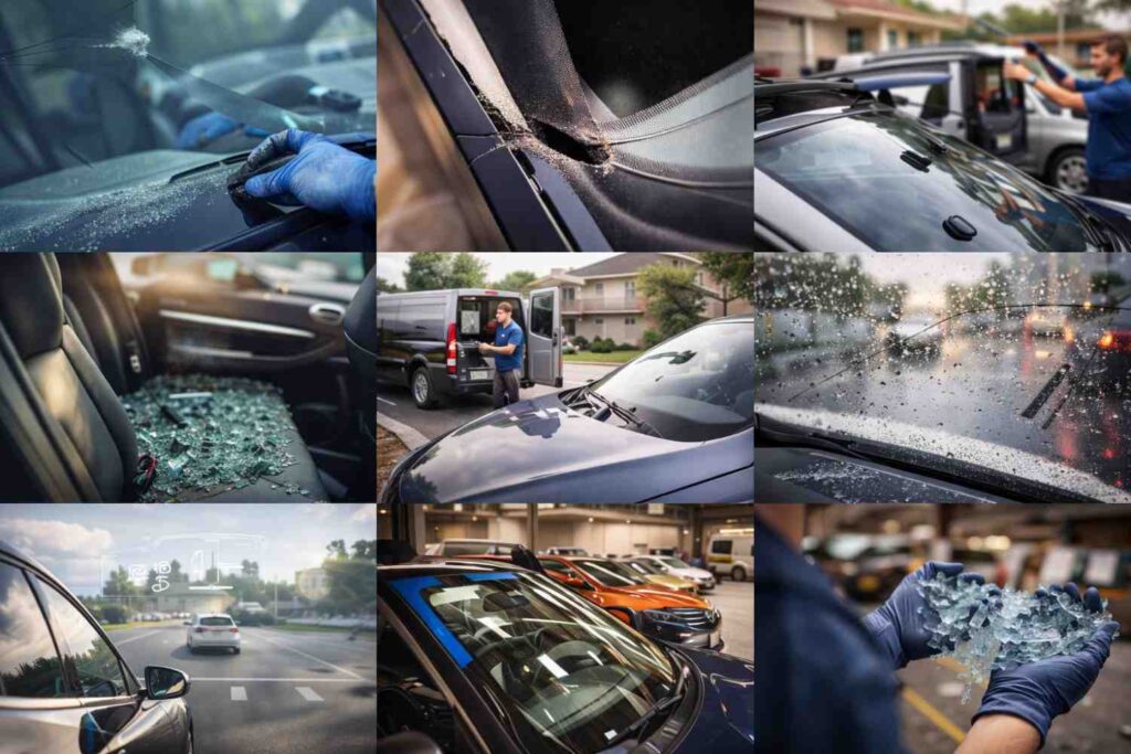 Windshield and Window Damage