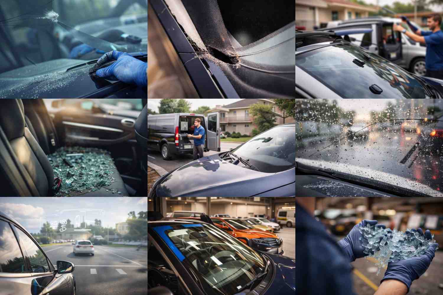 Windshield and Window Damage